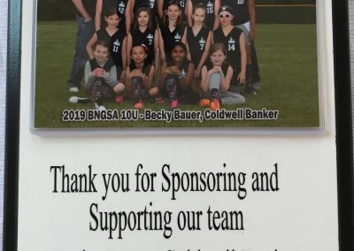 Kids Soccer Team Sponsorship